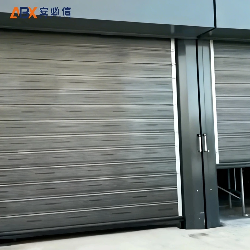 Metal rapid door