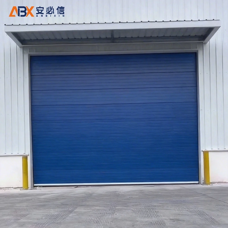 Metal rapid door