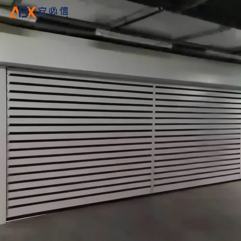 Metal rapid door